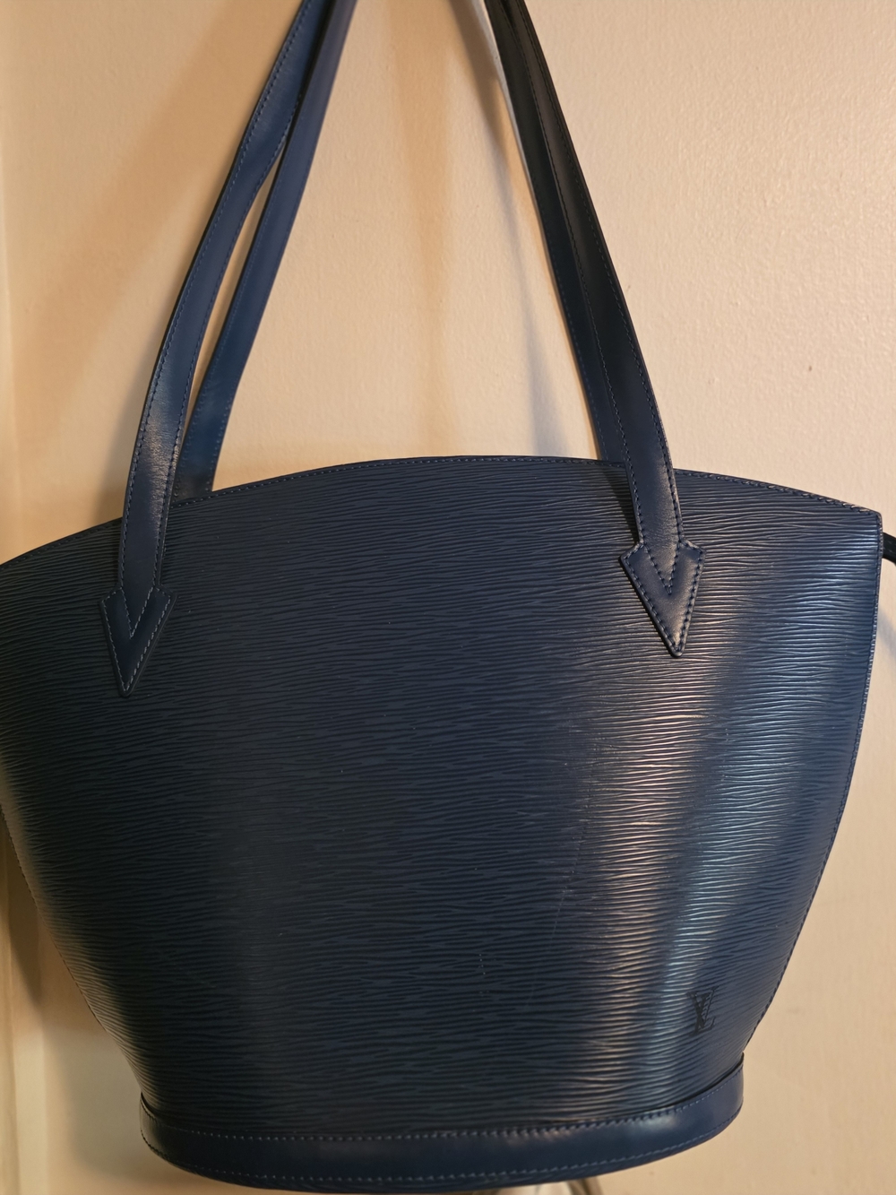 Authentic Louis Vuitton Epi SAINT JACQUES PM Leather Tote